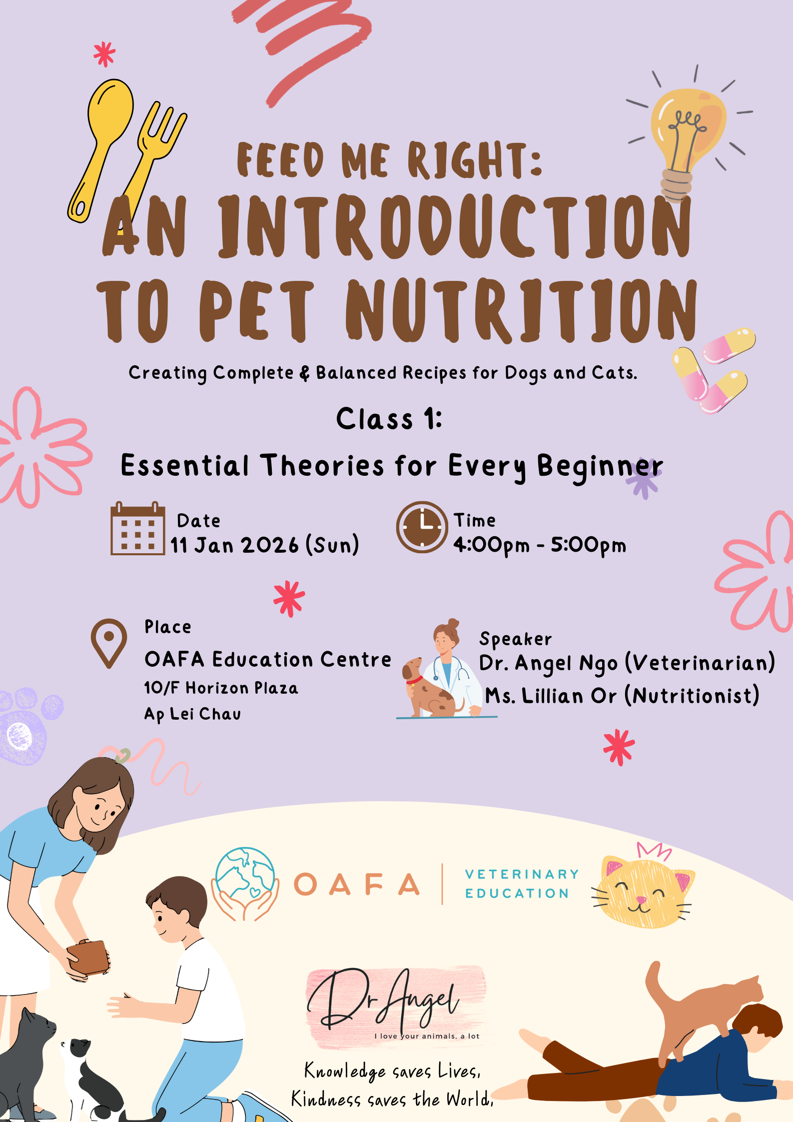 Feed Me Right: 毛孩營養基本理論全解析 An Introduction to Pet Nutrition
